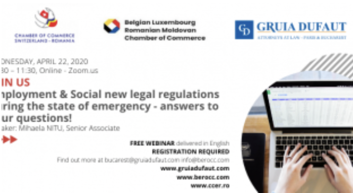 Employment & Social new legal regulations during the state of emergency